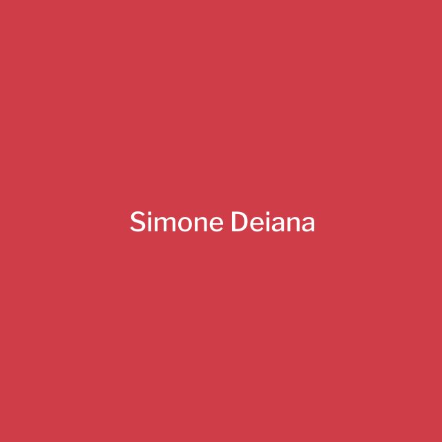 Opera d'arte donata da Simone Deiana