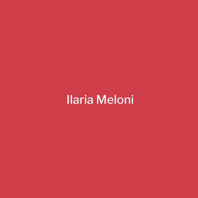 Opera d'arte donata da Ilaria Meloni