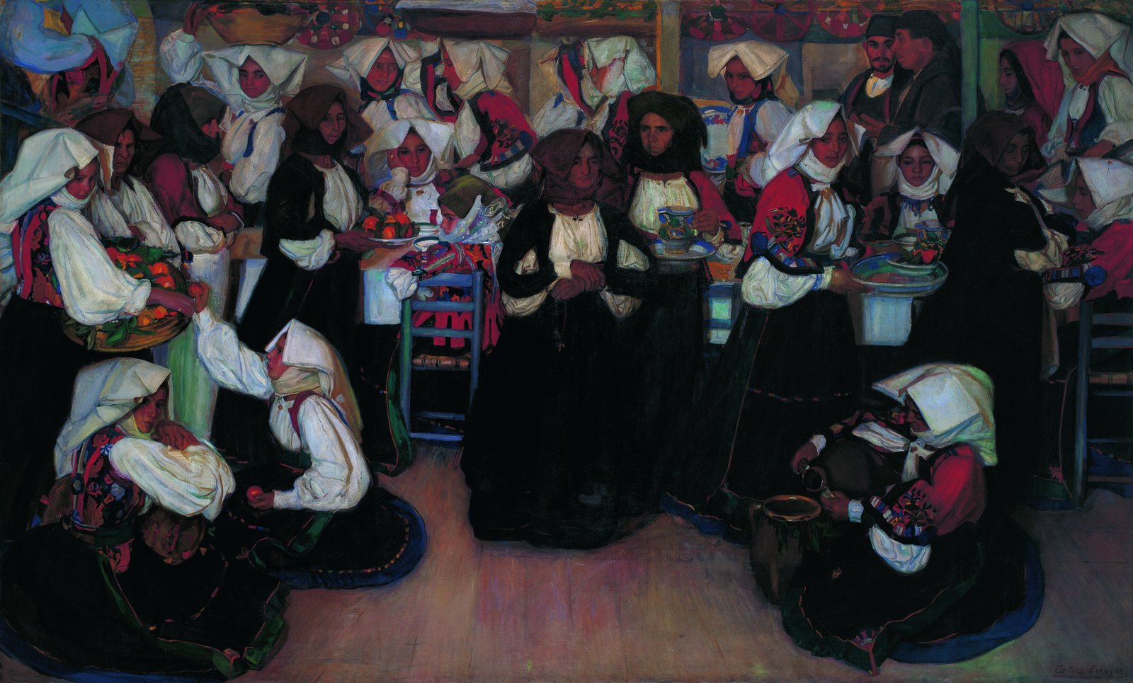 La fiesta de la cofradia de Atzara 1907-1909