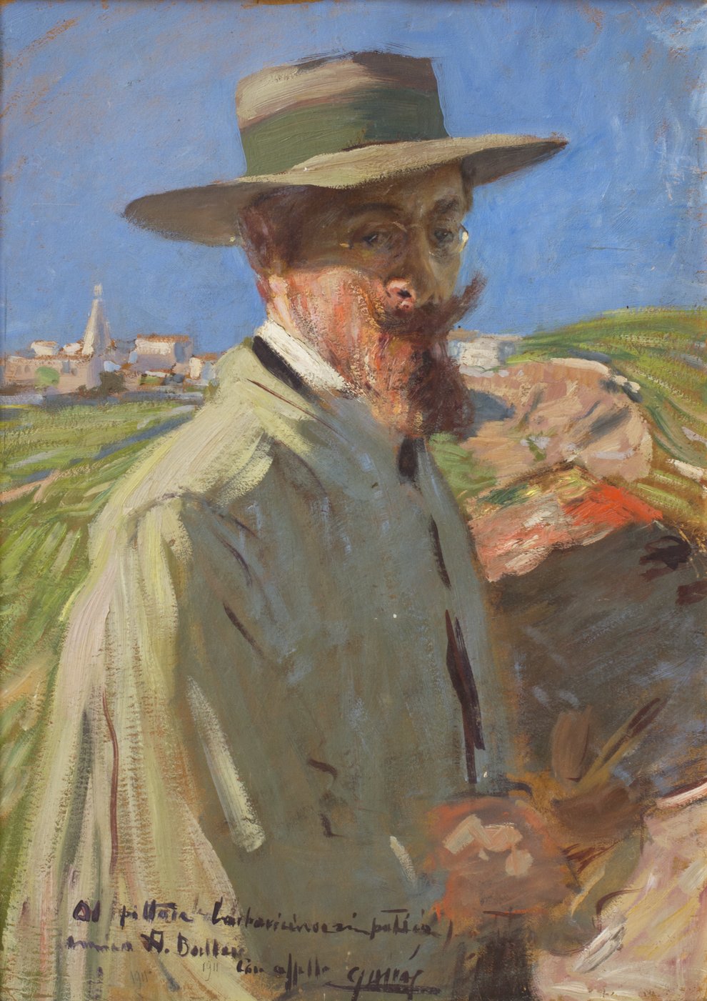 Ritratto del pittore Antonio Ballero
